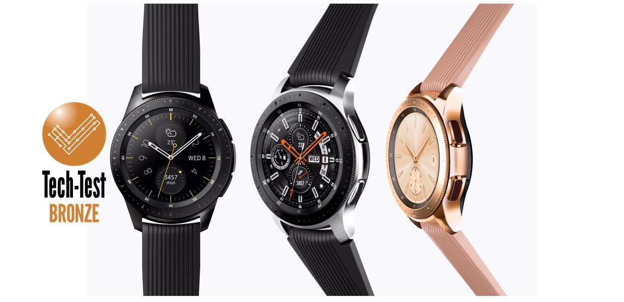Elegant smartwatch fra Samsung -