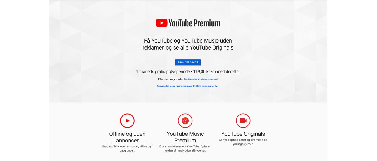 Snart kan du downloade 1080p videoer fra YouTube Premium