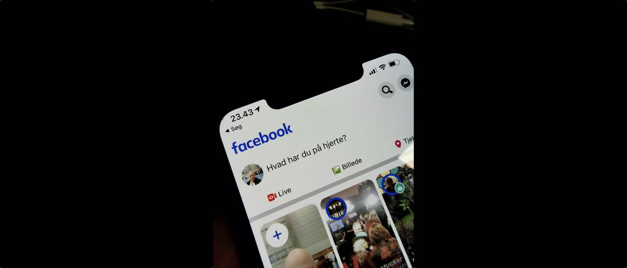 Facebook bruger dit kamera i hemmelighed når du tjekker dit feed