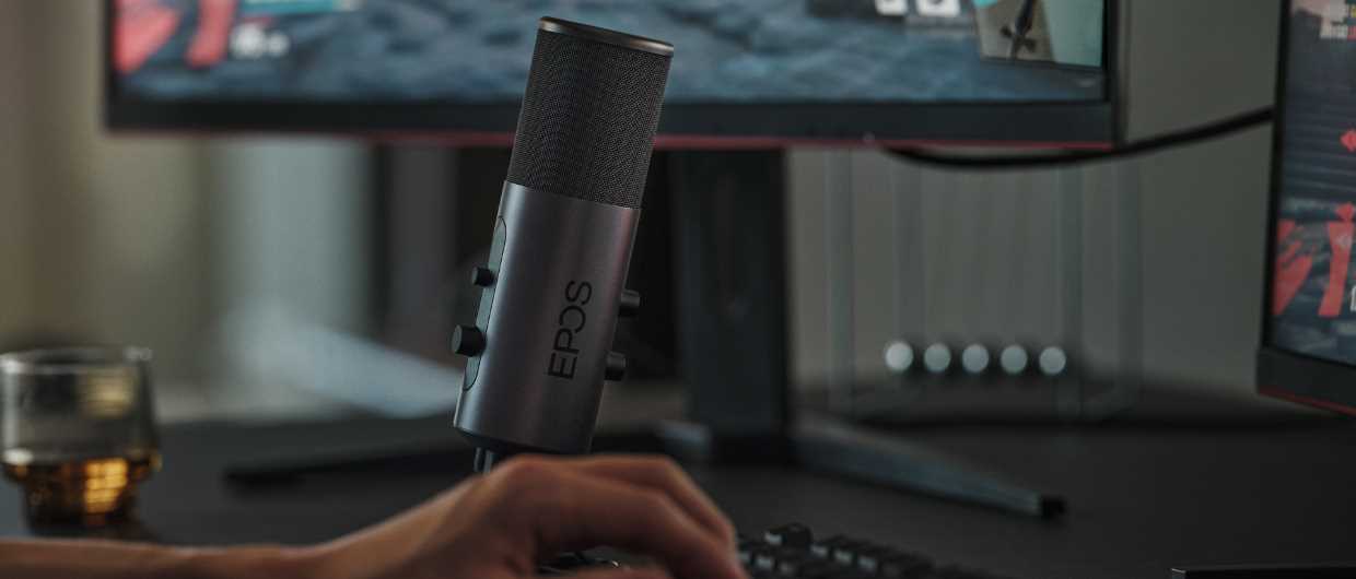 EPOS klar med gamingmikrofon i studiekvalitet