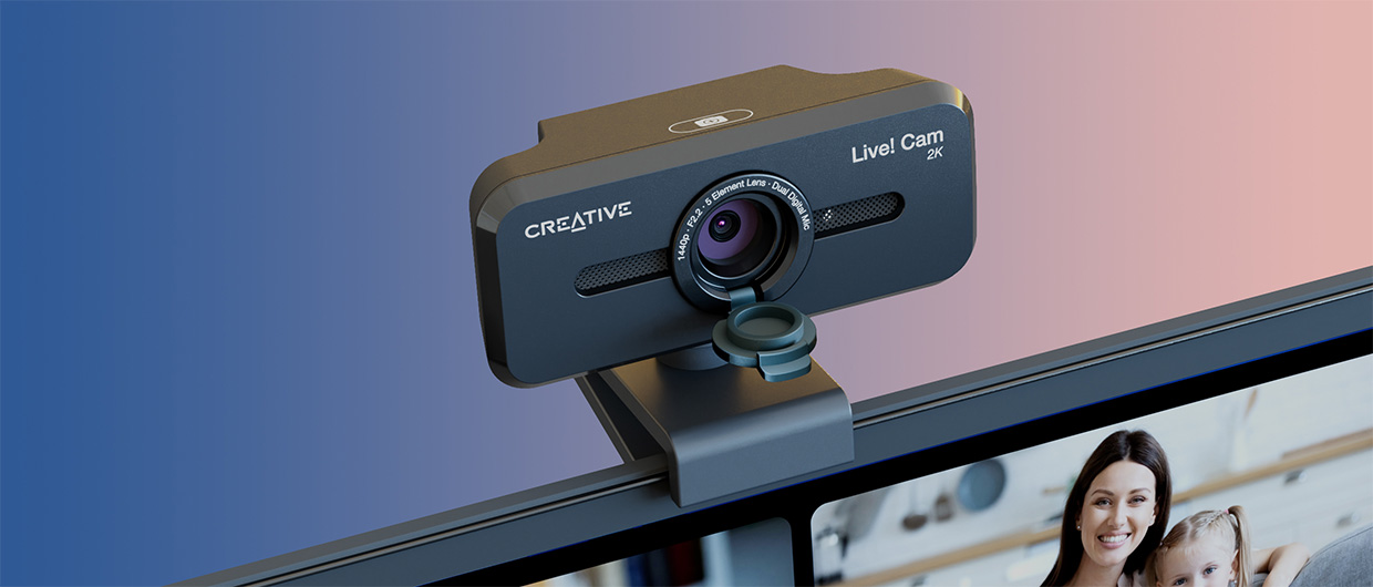 Nyt spændende webcam fra Creative